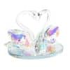 Crystal Swans 15cm - Image 2