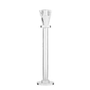 Crystal Modern Round Candlestick 30cm 