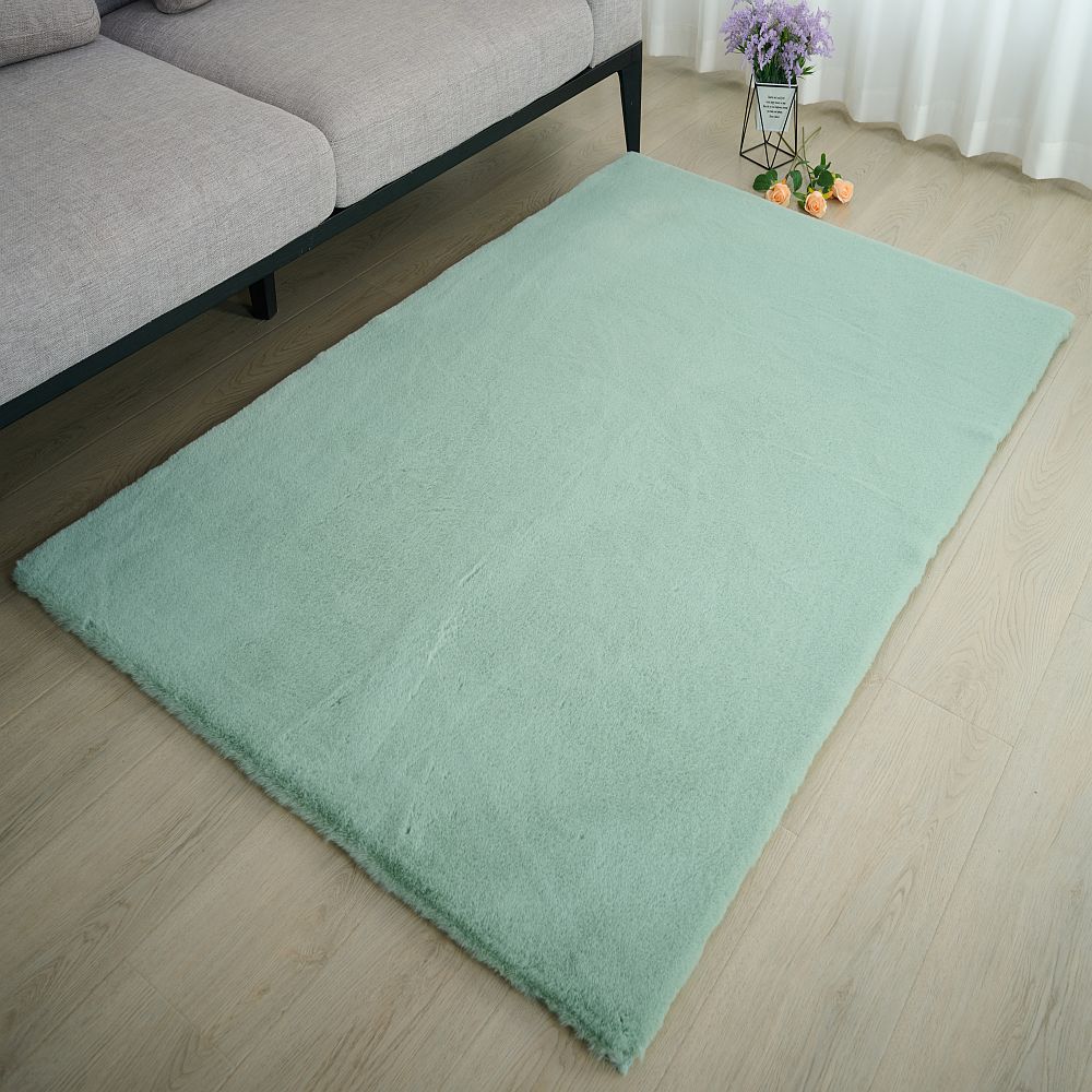 Lapin Rectangle Rug Sage 120X180CM