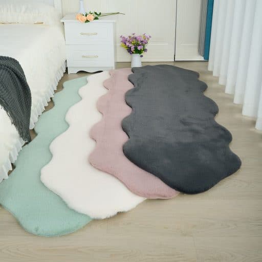 Lapin Peanut Rug Mauve 60x180cm - Image 2