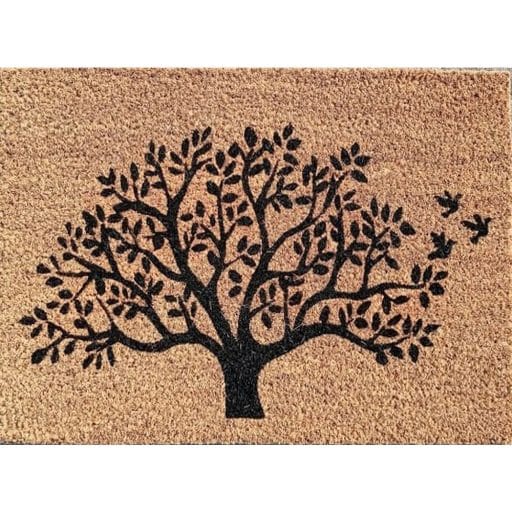 Latex Coir Door Mat Tree 45x55cm