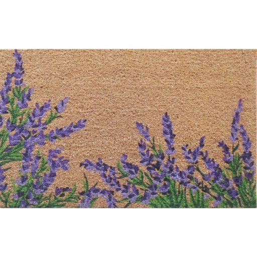 Door Mat Lavender Bush 45x75cm
