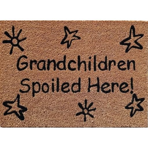 Latex Coir Door Mat Grandchildren 45x55cm
