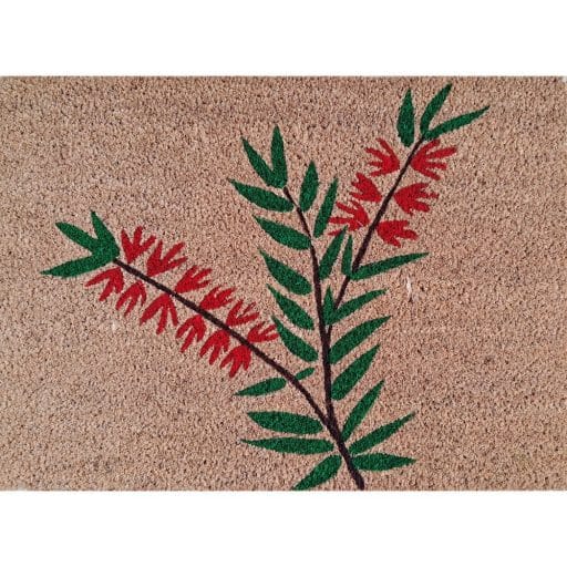 Latex Coir Door Mat Bottle Brush 45x55cm