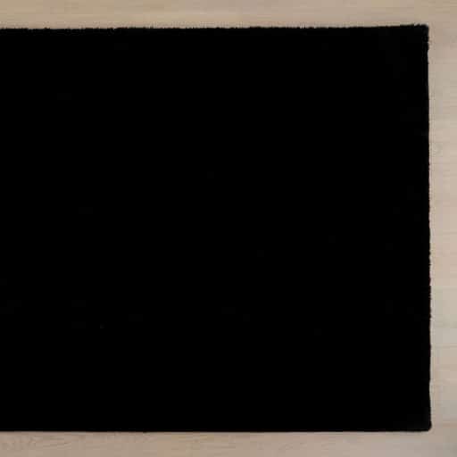 Casa Rosso Romal Rug Black 1.4x2m