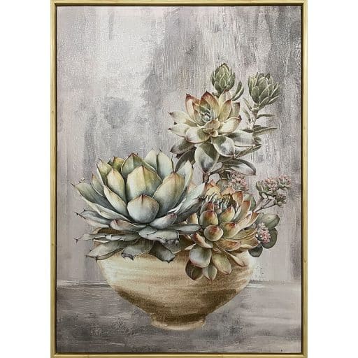 Framed Succulent Pot 50x70cm