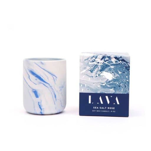 Sea Salt Rose Candle 130g