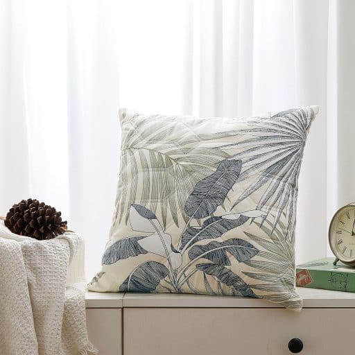 CR Cushion Grey Palm 45cm