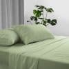 Ador Boudoir Vintage Washed Sheet Set QB Sage - Image 2