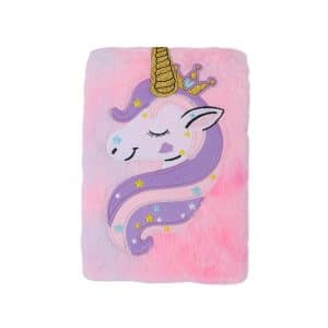 Fluffy Notebook Unicorn