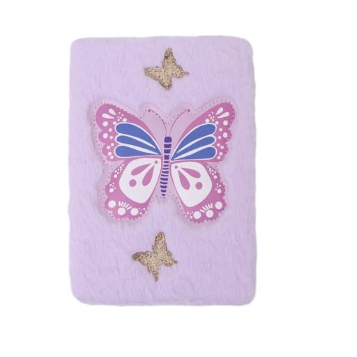 Fluffy Notebook Butterfly