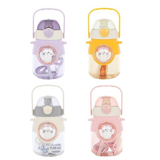 Waterbottle Cat Whiskers With Strap 700ml - Image 2