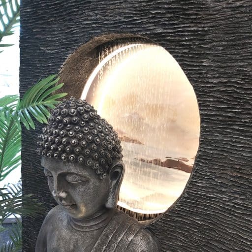 Rulai Buddha Waterwall Fountain 1.5M - Image 2