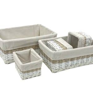 Hampton Willow Rectangular Basket Medium