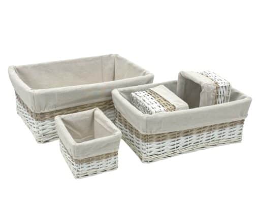 Hampton Willow Rectangular Basket Large