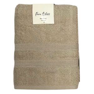 Pure Terry Bath Towel Khaki