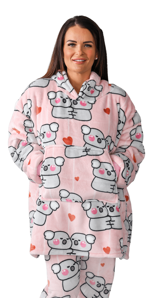 Casa Rosso Panda Hoodie Koalas Kiss