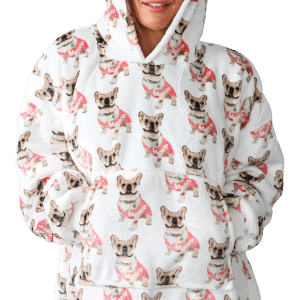 Casa Rosso Panda Hoodie Bulldog Multi