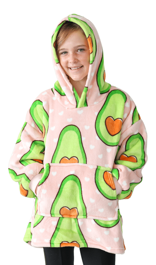 Casa Rosso Panda Kids Hoodie Avacado - Image 2