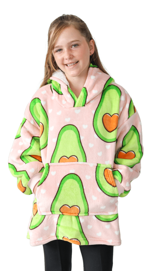 Casa Rosso Panda Kids Hoodie Avacado - Image 3