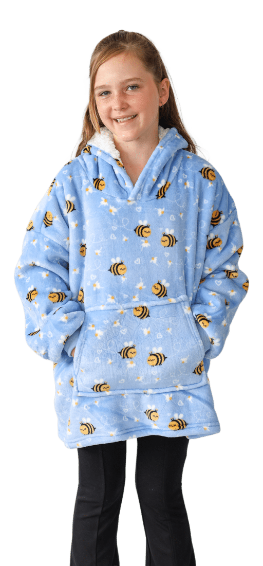 Casa Rosso Panda Kids Hoodie Bees - Image 2