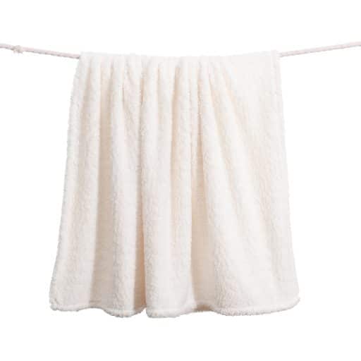 Casa Rosso Sherpa Throw Cream 127x152cm