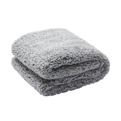 Casa Rosso Sherpa Throw 2Tone127x152cm - Image 2