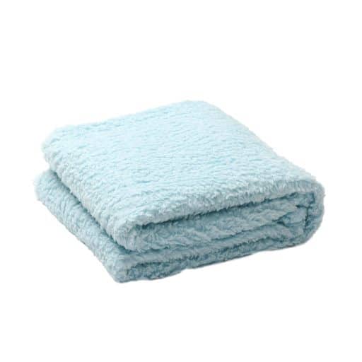Casa Rosso Sherpa Throw Winter Blue 127x152cm - Image 3