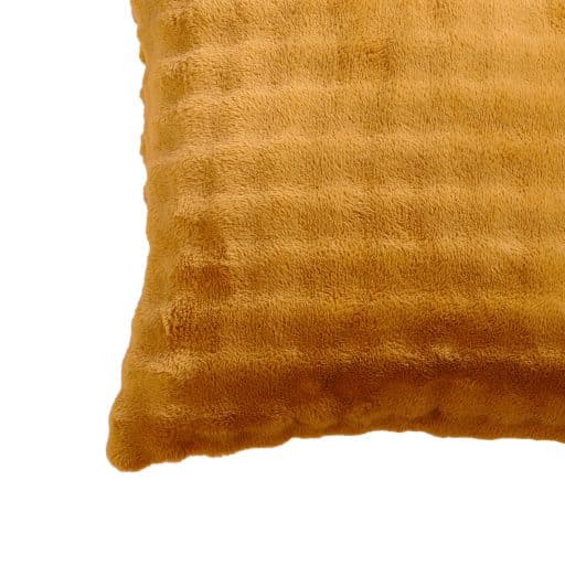 CR Bubble Flannel Cushion Mustard - Image 2
