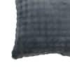 CR Bubble Flannel Cushion Charcoal - Image 2