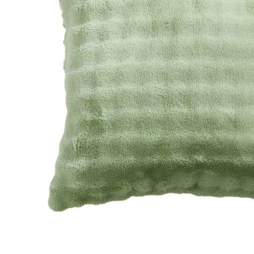 CR Bubble Flannel Cushion Sage Green - Image 2