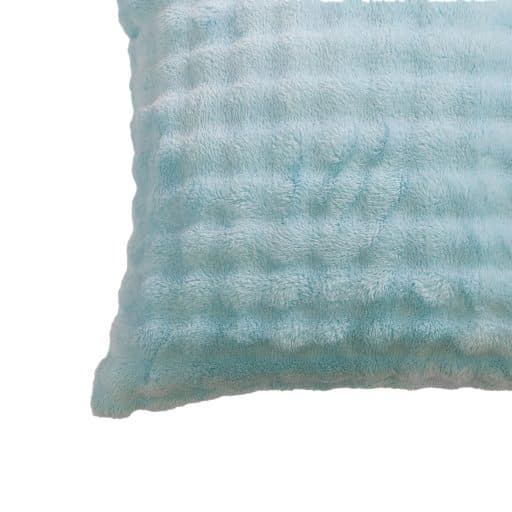CR Bubble Flannel Cushion Winter Blue - Image 2