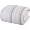 CR Stripe Comforter Set Blue Queen 210cmx210cm - Image 3