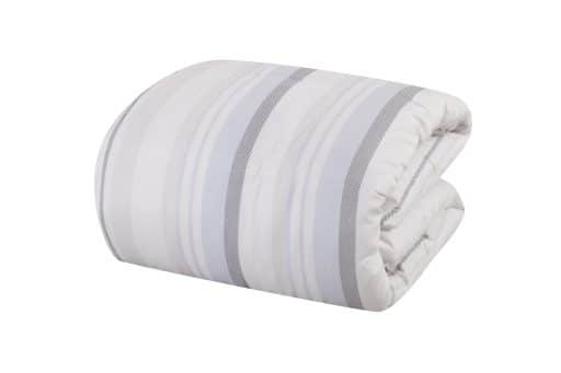 CR Stripe Comforter Set Blue King 240cmx240cm - Image 3