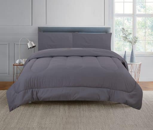 CR Ankara Comforter Set Grey King 240cmx240cm