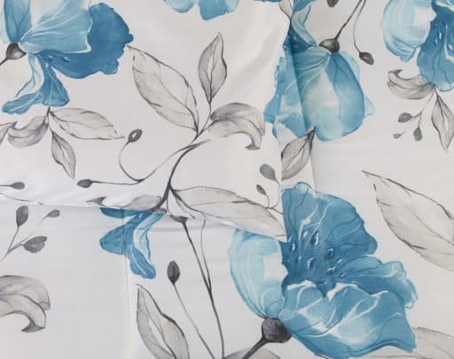 CR Comforter Set Blue Magnolia King 240cmx240cm - Image 2
