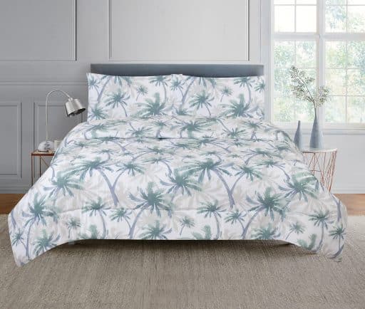 CR Comforter Set Palm Mist Queen 210cmx210cm
